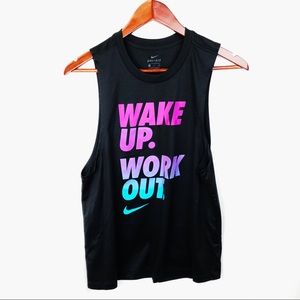 🍋🍋🍋Nike Black Dri Fit Workout top sleeveless